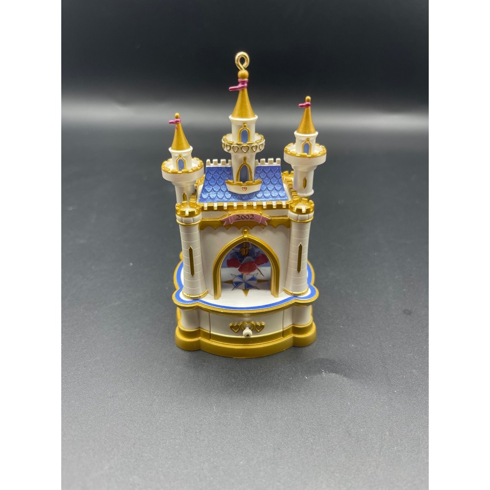 Hallmark Keepsake Ornament Jewelry Box Ballet Musical Castle MUSIC NOT WORKING